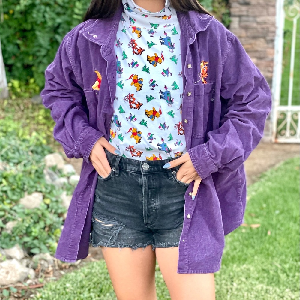 Vintage Winnie the Pooh corduroy jacket